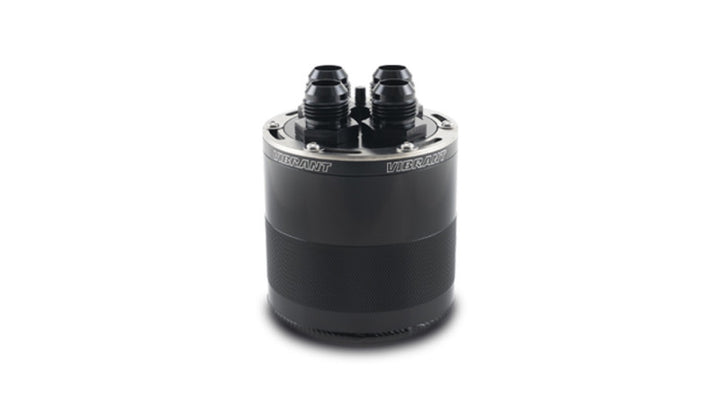 Vibrant Small 0.75L 4-Port Catch Can Assembly - Bull Strap