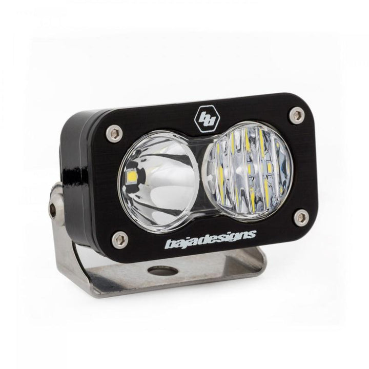 Baja Designs S2 Pro Driving Combo Pattern LED Work Light - Clear - Bull Strap