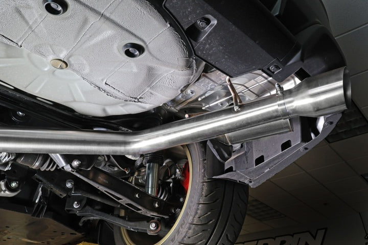 PERRIN 22-25 Subaru WRX Single Exit Catback Exhaust - Bull Strap