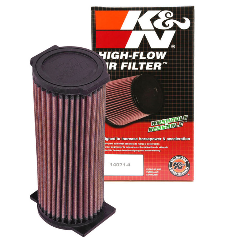 K&N 02-03 Yamaha YFM660 Grizzly 660 / 04-07 & 09-13 YFM350R Raptor 350 Replacement Air Filter - Bull Strap