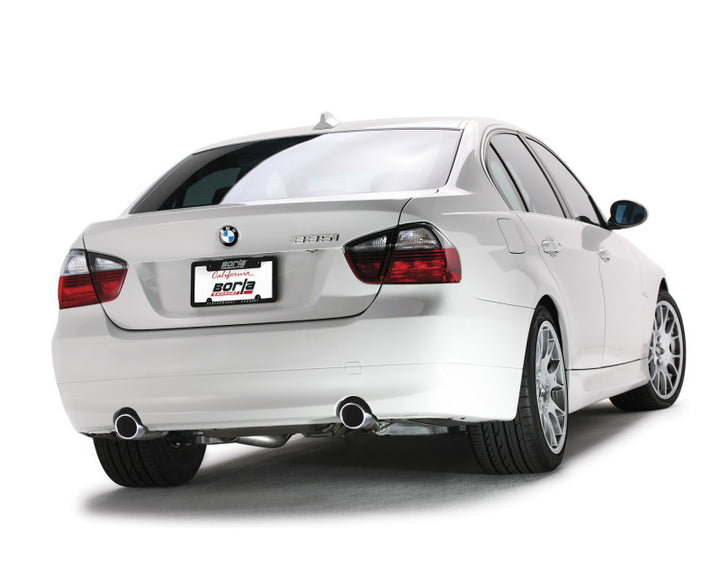 Borla 07-08 BMW 335i coupe/sedan aggressive catback exhaust system - Bull Strap