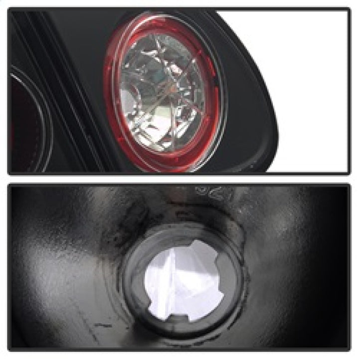 Spyder Toyota Corolla 03-08 Euro Style Tail Lights Black ALT-YD-TC03-BK - Bull Strap