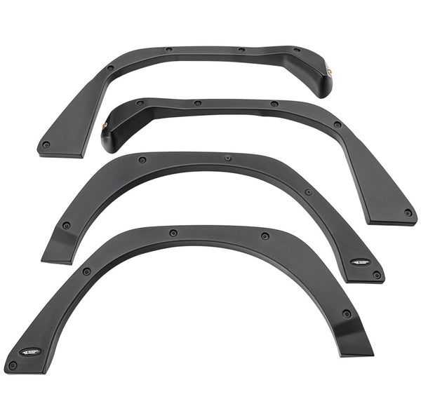 Rugged Ridge 18-21 Jeep Wrangler JL 2&4 Door Fender Flare Delete Kit F/R - Bull Strap