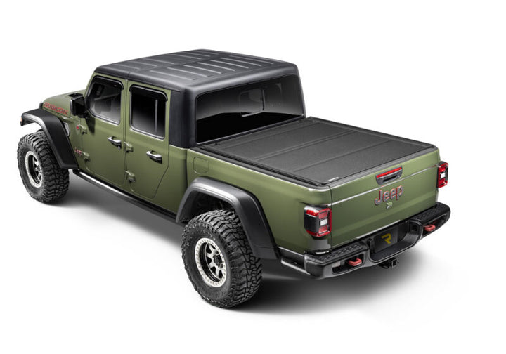BAK 14-18 GMC Silverado/Sierra 1500 & 15-19 1500/2500/3500 5.9ft. Bed BAKFlip MX4 TS - Bull Strap