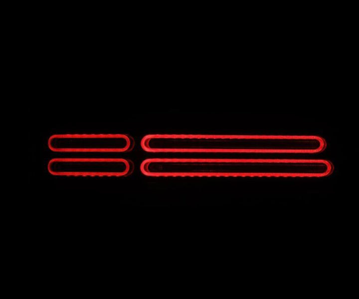 AlphaRex 23-25 Nissan Z Nova-Series Quad-Loop Style Prismatic LED Tail Lights - Black - Bull Strap