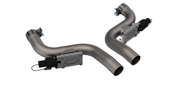 2011-2023 Dodge Challenger,Charger & Chrysler 300C 5.7L QTP Aggressor Cutout Pipes - Bull Strap