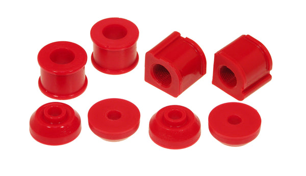 Prothane 85-98 VW Golf / Jetta Front Swaybar Bushings - 19mm - Red - Bull Strap