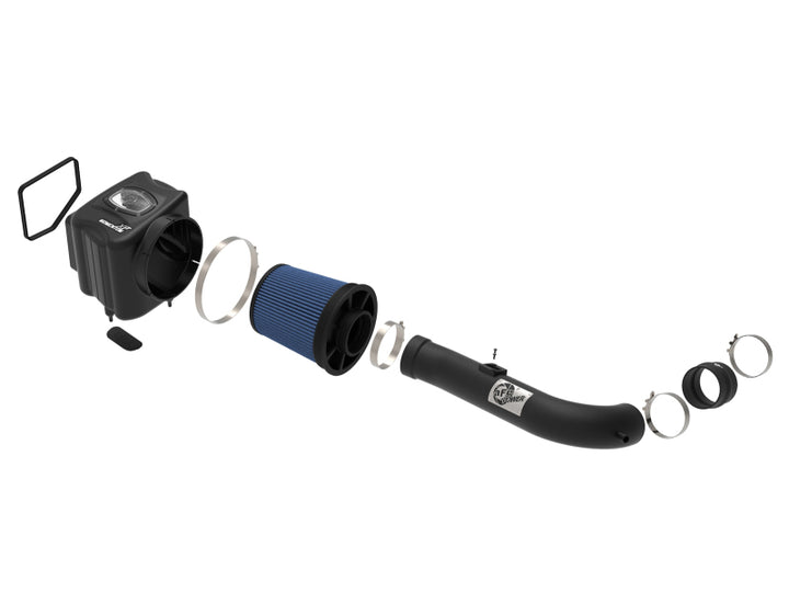 aFe POWER Momentum XP Pro 5R Intake System 14-18 GM Trucks/SUVs V8-5.3L - Bull Strap