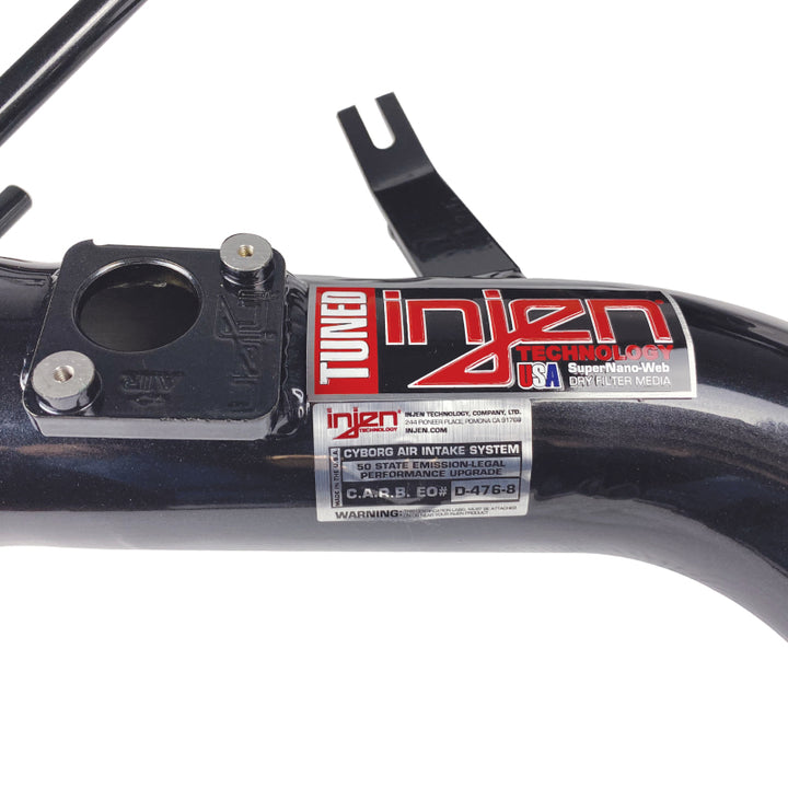 Injen 07-08 Element Black Cold Air Intake - Bull Strap