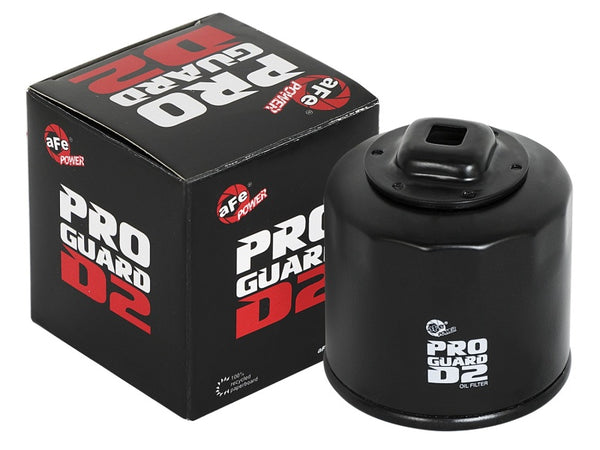 aFe ProGuard D2 Fluid Filters Fuel F/F Oil; Nissan Cars 03-13; Subaru Cars H4 04-13 - Bull Strap