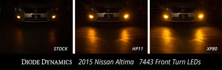 Diode Dynamics 7443 LED Bulb HP48 LED - Amber (Pair) - Bull Strap