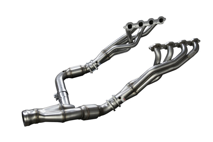 Kooks 19-22 Chevrolet Silverado 1500 6.2L 1-7/8 x 3 Header & Catted Y-Pipe Kit - Bull Strap