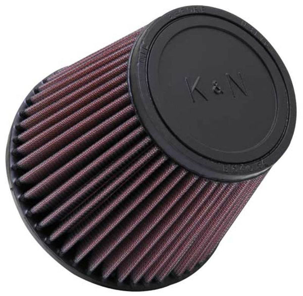 K&N Filter Universal Rubber Filter 3 Inch Flange 6 inch Base 4 inch Top 5 inch Height - Bull Strap