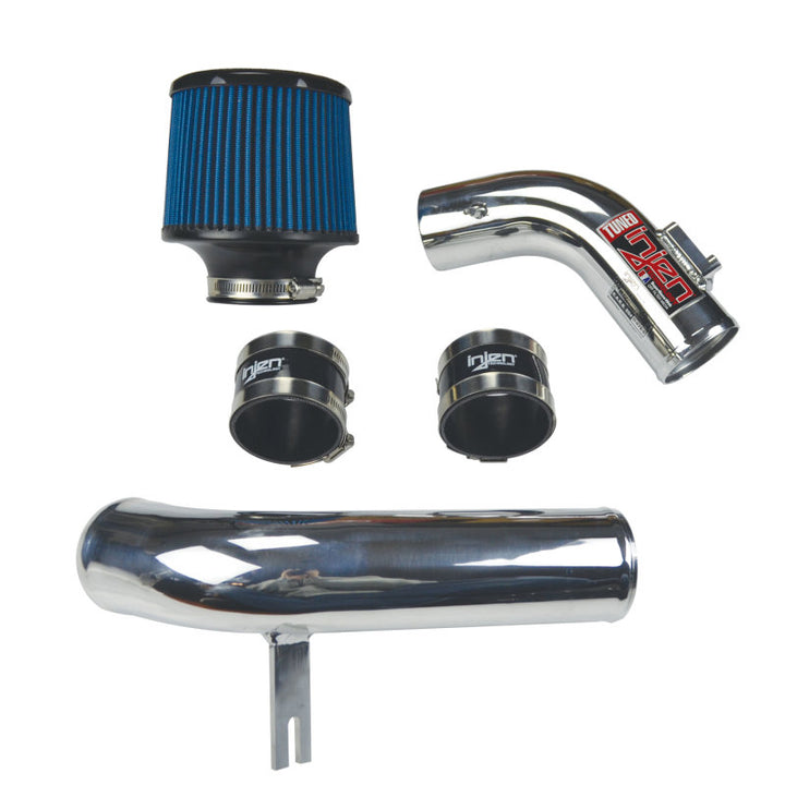 Injen 03-08 Mazda 6 2.3L 4 Cyl. Polished Cold Air Intake - Bull Strap