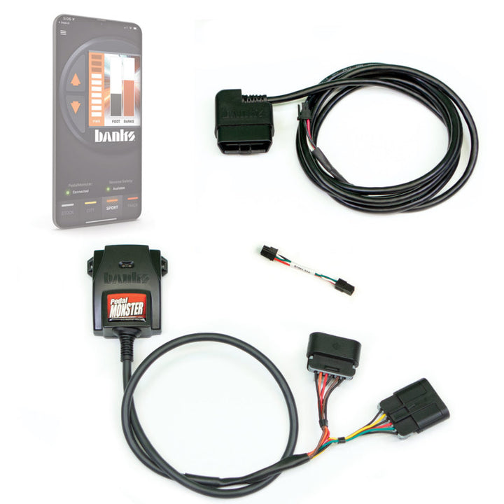 Banks Power Pedal Monster Throttle Sensitivity Booster (Standalone) - 07.5-19 GM 2500/3500 - Bull Strap