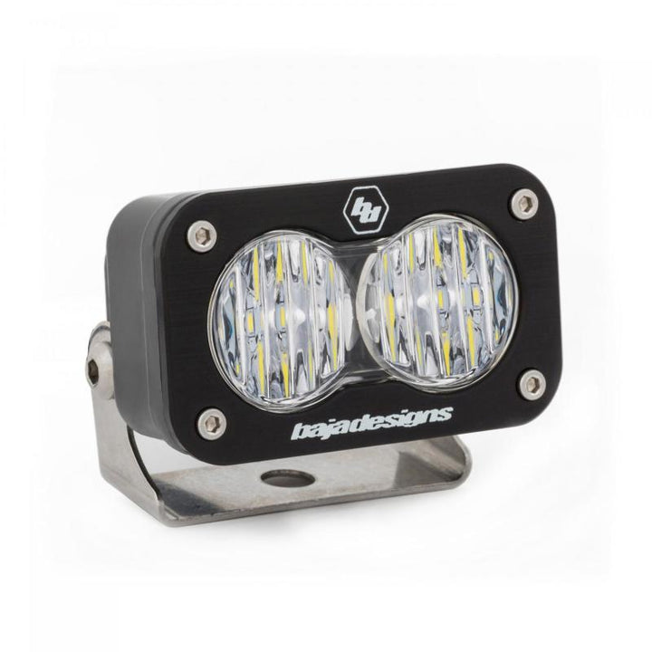 Baja Designs S2 Sport Wide Cornering Pattern LED Work Light - Clear - Bull Strap