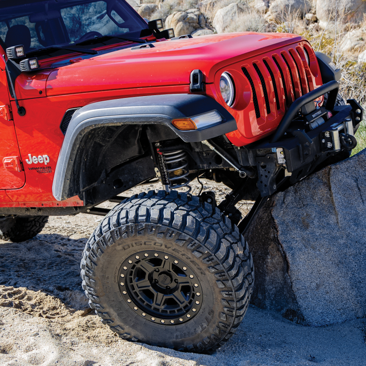 Progressive 18-24 Wrangler (JL) STR 46 Series 2.0 Smooth Body Rear Shocks (Pair) - 2.0-3.0in - Bull Strap