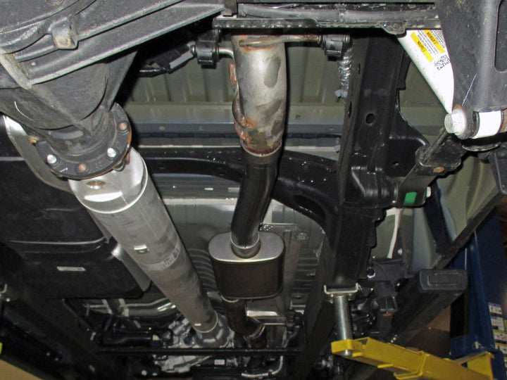 aFe Apollo GT Series 3in 409 Stainless Steel Muffler Upgrade 2019 GM Silverado/Sierra 1500 V8-6.2L - Bull Strap