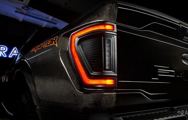 Oracle Lighting 21-24 Ford F-150 Flush Style LED Tail Lights - Bull Strap