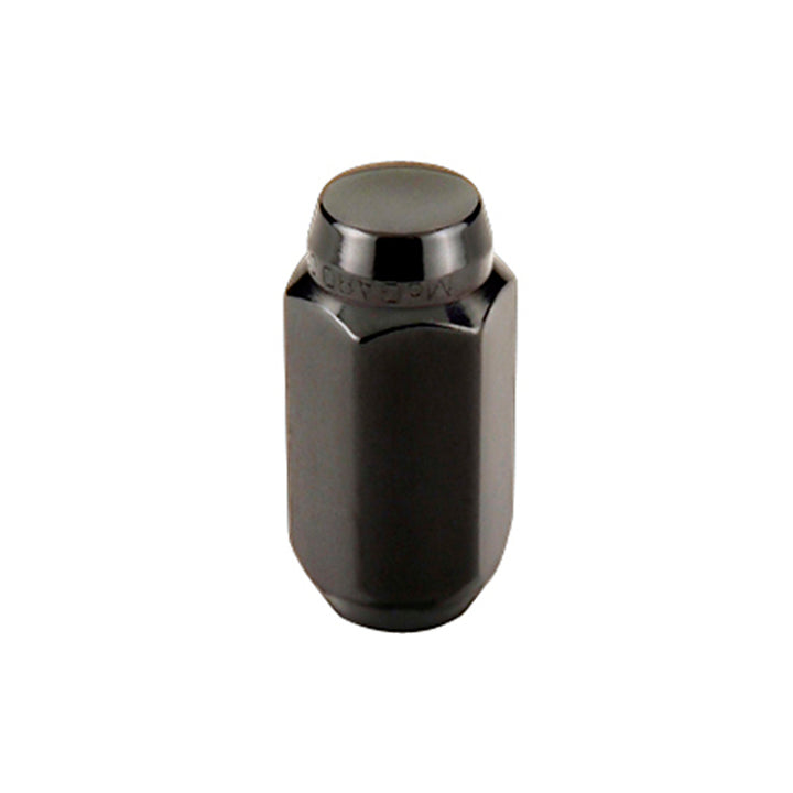 McGard Hex Lug Nut (Cone Seat) M14X1.5 / 22mm Hex / 1.945in. Length (4-Pack) - Black - Bull Strap