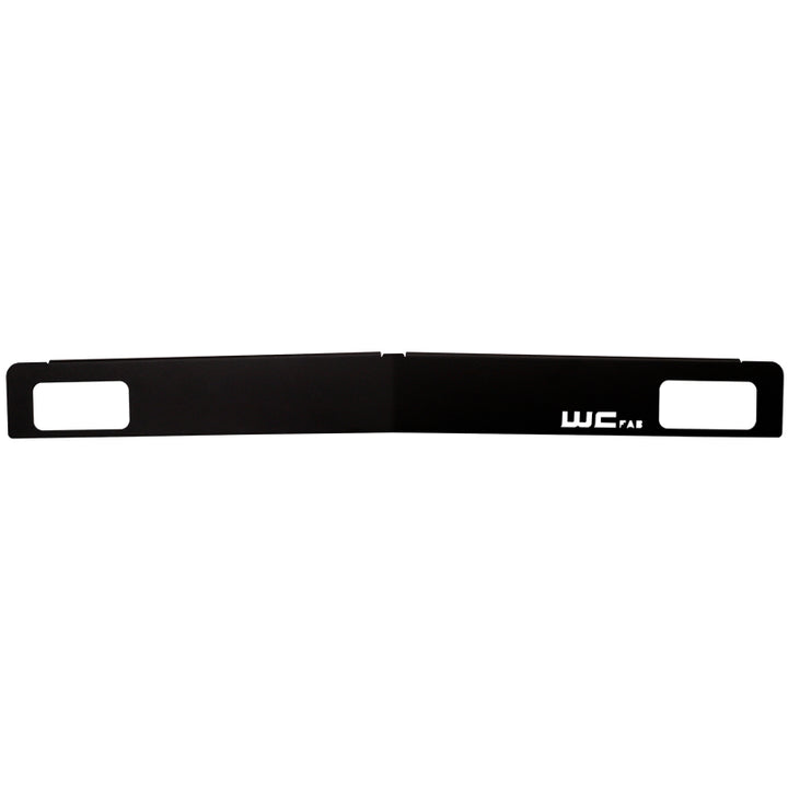 Wehrli 15-19 Chevrolet 2500/3500 Front Bumper Valance Filler Panel Kit w/Tow Hooks - Raw Finish - Bull Strap