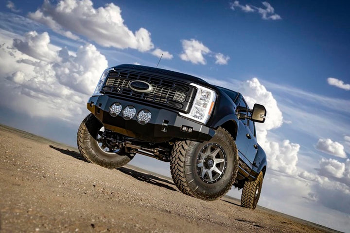 ICON 2005+ Ford F-250/F-350 Super Duty 4WD 4in 2.5 Series Shocks VS RR CDCV Bolt-In Conversion Kit - Bull Strap