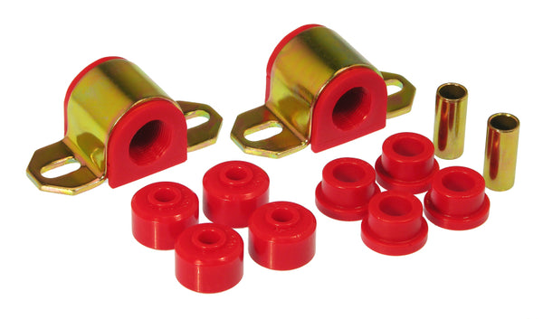 Prothane 84-99 Jeep Cherokee / Commander Front Sway Bar Bushings - 1in - Red - Bull Strap