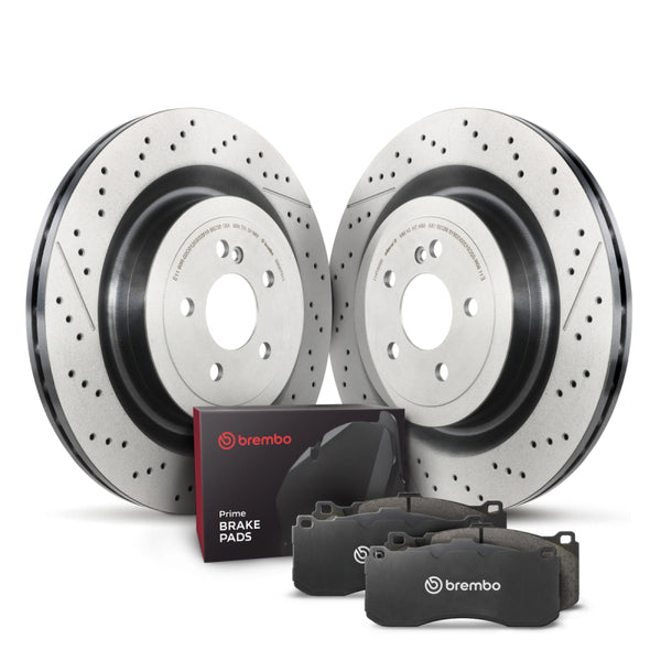 Brembo OE Rear Disc Brake Kit - Bull Strap