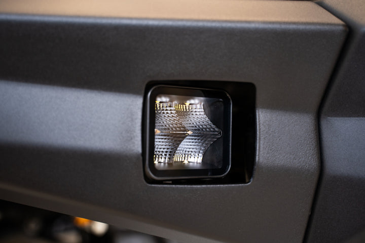 DV8 Offroad 3in Cube LED Light 40W Pod Light 5W LED - Bull Strap