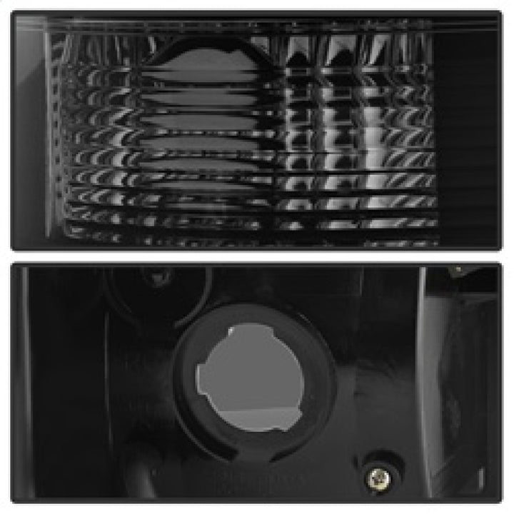 Spyder 07-13 Silverado (Will Not Work w/2010 921 Bulb)V3 Tail Lights Blk Smk ALT-YD-CS07V3-LBLED-BSM - Bull Strap