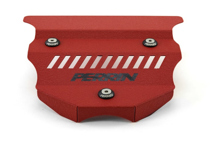 PERRIN 22-25 Subaru BRZ / Toyota GR86 Engine Cover - Red - Bull Strap