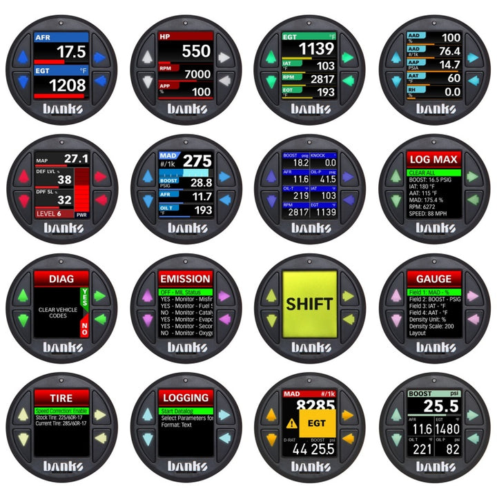 Banks Power 17-19 GM 2500 6.6L L5P Derringer Tuner (Gen 2) w/ 1.8in iDash - Bull Strap