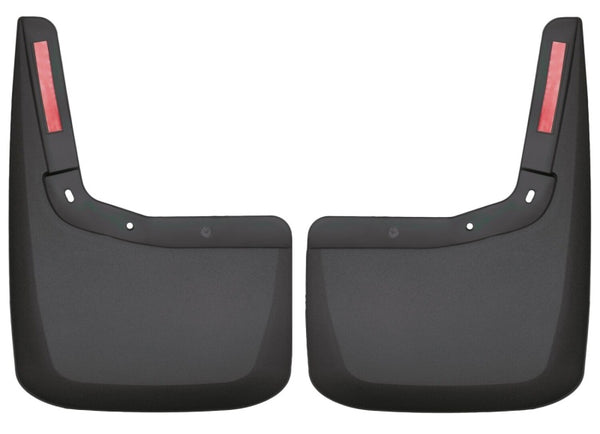Husky Liners 21-23 Ford F-150 Rear Mud Guards - Black - Bull Strap