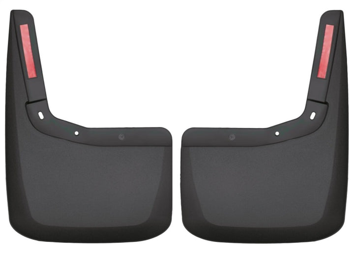 Husky Liners 21-23 Ford F-150 Rear Mud Guards - Black - Bull Strap