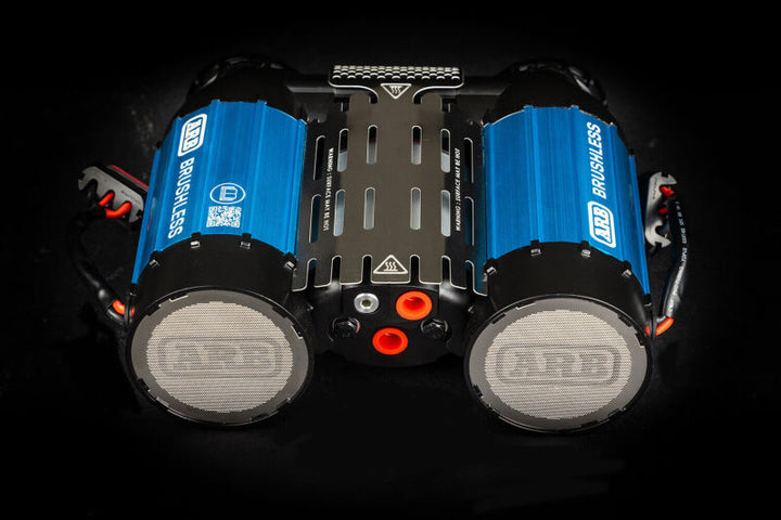 ARB Brushless Twin Motor On-Board 12V Air Compressor Kit - Bull Strap