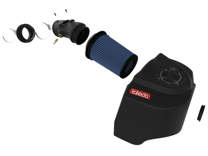 aFe Takeda Momentum Pro 5R Cold Air Intake System 19-22 Toyota RAV4 L4-2.5L - Bull Strap
