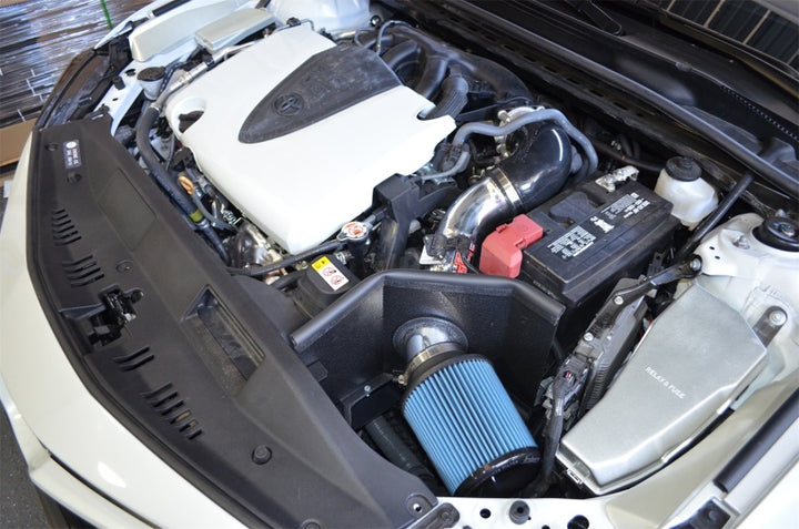 Injen 18-20 Toyota Camry V6 3.5L Polished Short Ram Air Intake - Bull Strap