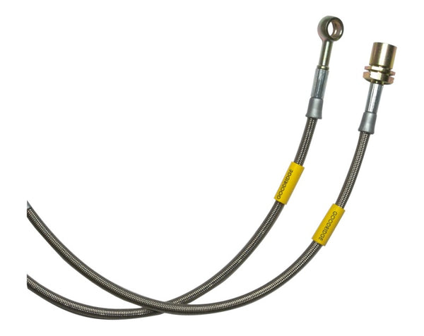 Goodridge 04-09 Subaru Legacy GT (Inc Wagon) Stainless Steel Brake Line Kit - Bull Strap