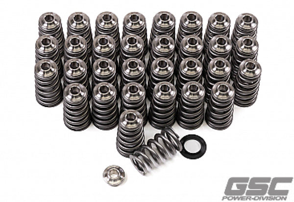 GSC P-D Ford 5.2L Voodoo/Predator Conical Spring & Ti Retainer Kit - Bull Strap