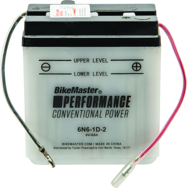 BikeMaster Battery - 6N6-1D-2 - Bull Strap