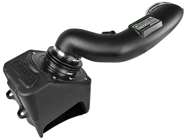 aFe Quantum Pro 5R Cold Air Intake System 17-18 Ford Powerstroke V8-6.7L - Oiled - Bull Strap