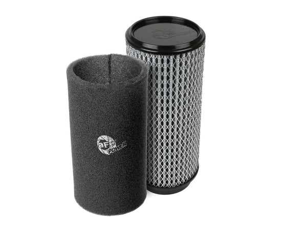 aFe 17-20 Can-Am Maverick Aries Powersport OE Replacement Pro DRY S Air Filter w/ Foam Pre-Filter - Bull Strap