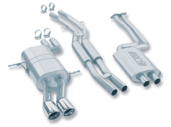 Borla 01-05 BMW 325/330i Catback Exhaust - Bull Strap