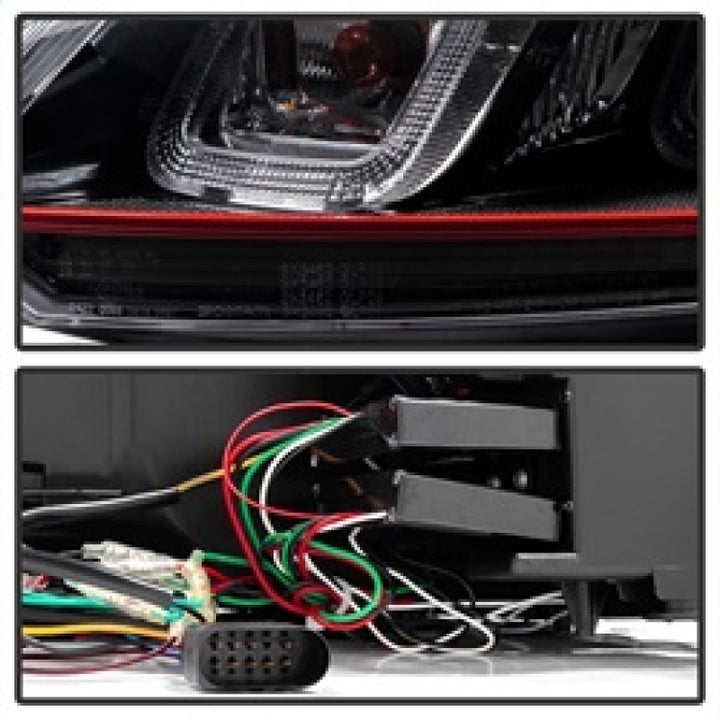 Spyder Volkswagen Golf / GTI 10-13 Version 3 Projector Headlights - Black PRO-YD-VG10V3R-DRL-BK - Bull Strap