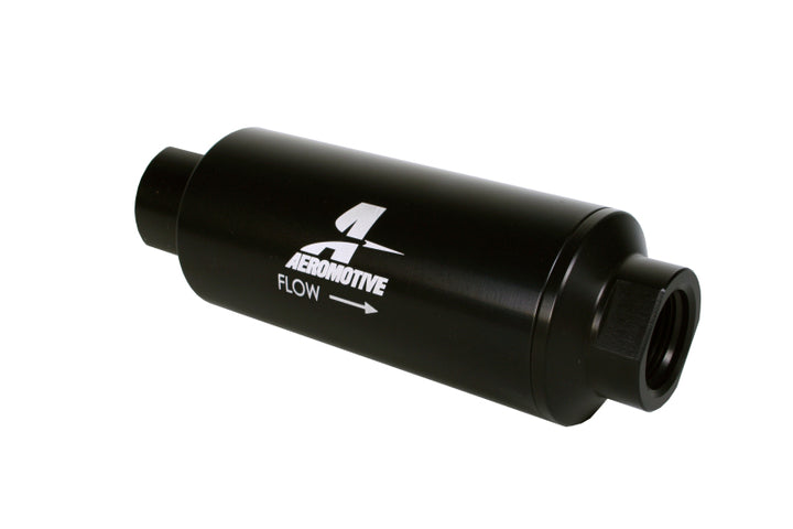 Aeromotive In-Line Filter - (AN-12 ORB) 10 Micron Microglass Element - Bull Strap