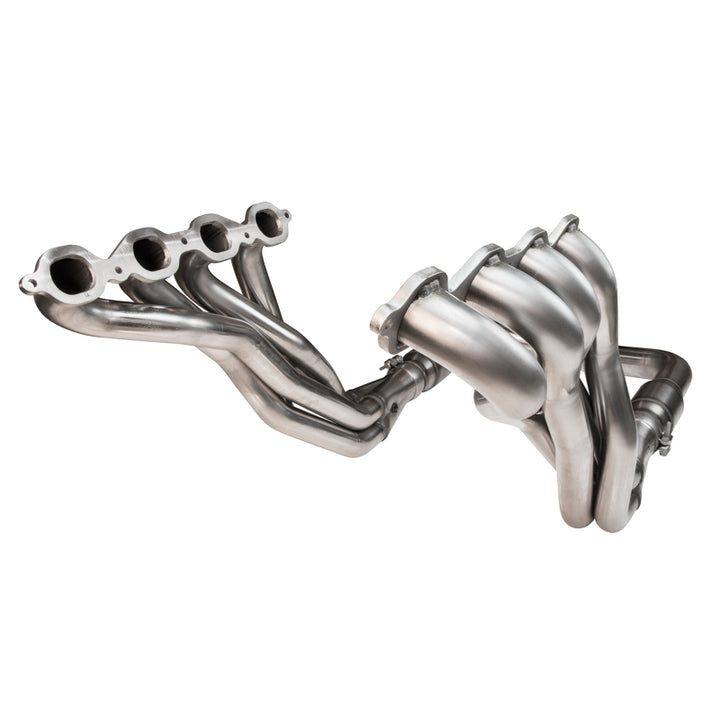 Kooks 16+ Cadillac CTS-V LT4 6.2L 1-7/8in x 3in SS Longtube Headers w/Green Catted Connection Pipes - Bull Strap