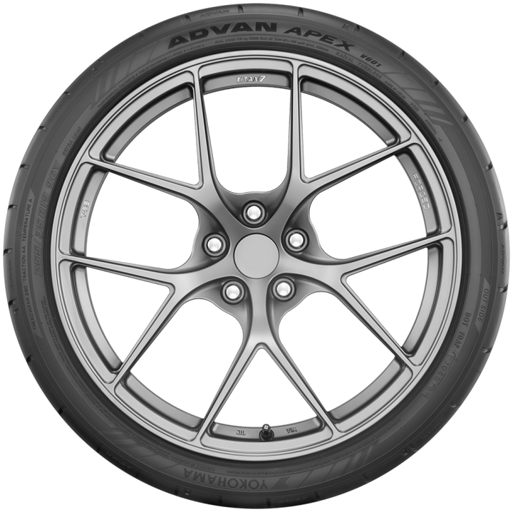 Yokohama Advan Apex V601 Tire - 255/35R18 94Y - Bull Strap