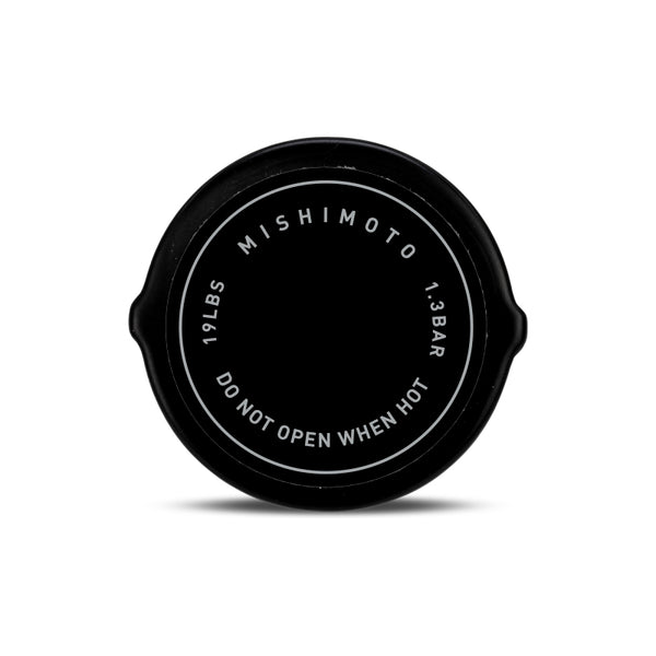 Mishimoto High-Pressure 1.3 Bar Radiator Cap - Small - One-Way - Bull Strap