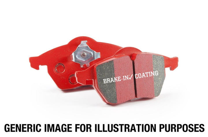 EBC 01-06 Lexus LS430 4.3 Redstuff Rear Brake Pads - Bull Strap