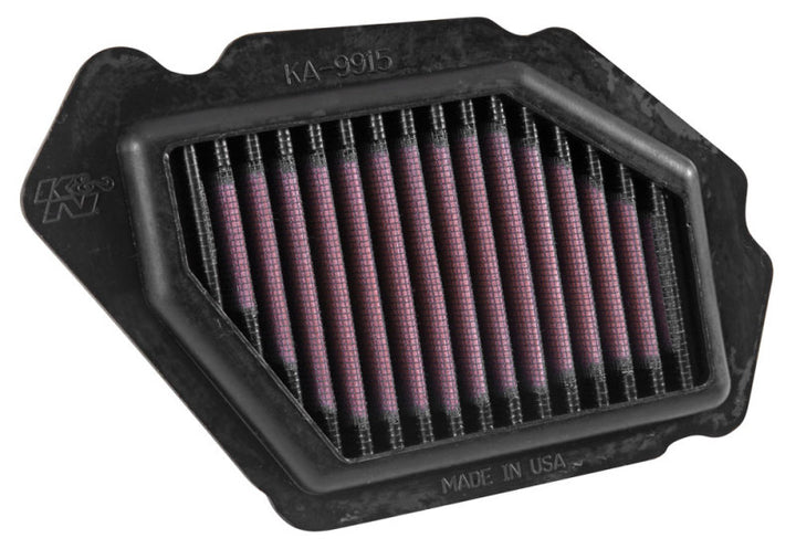 K&N 2015 Kawasaki Ninja H2 998 Drop In Replacement Air Filter - Bull Strap